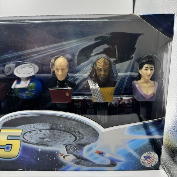 Star Trek The Next Generation 25th Limited Edition PEZ Dispensers Set Sealed New - Picture 8 of 9